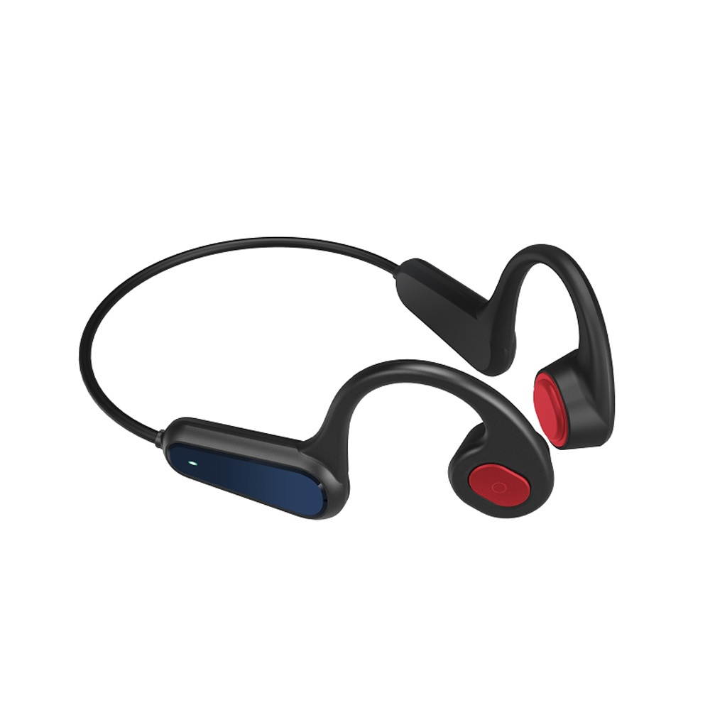 A9 Bone Conduction Headphones Painless Wireless Bluetooth 5.0 Earphone Outdoor Sports Headset IP56 Waterproof Hands-free with Microphone