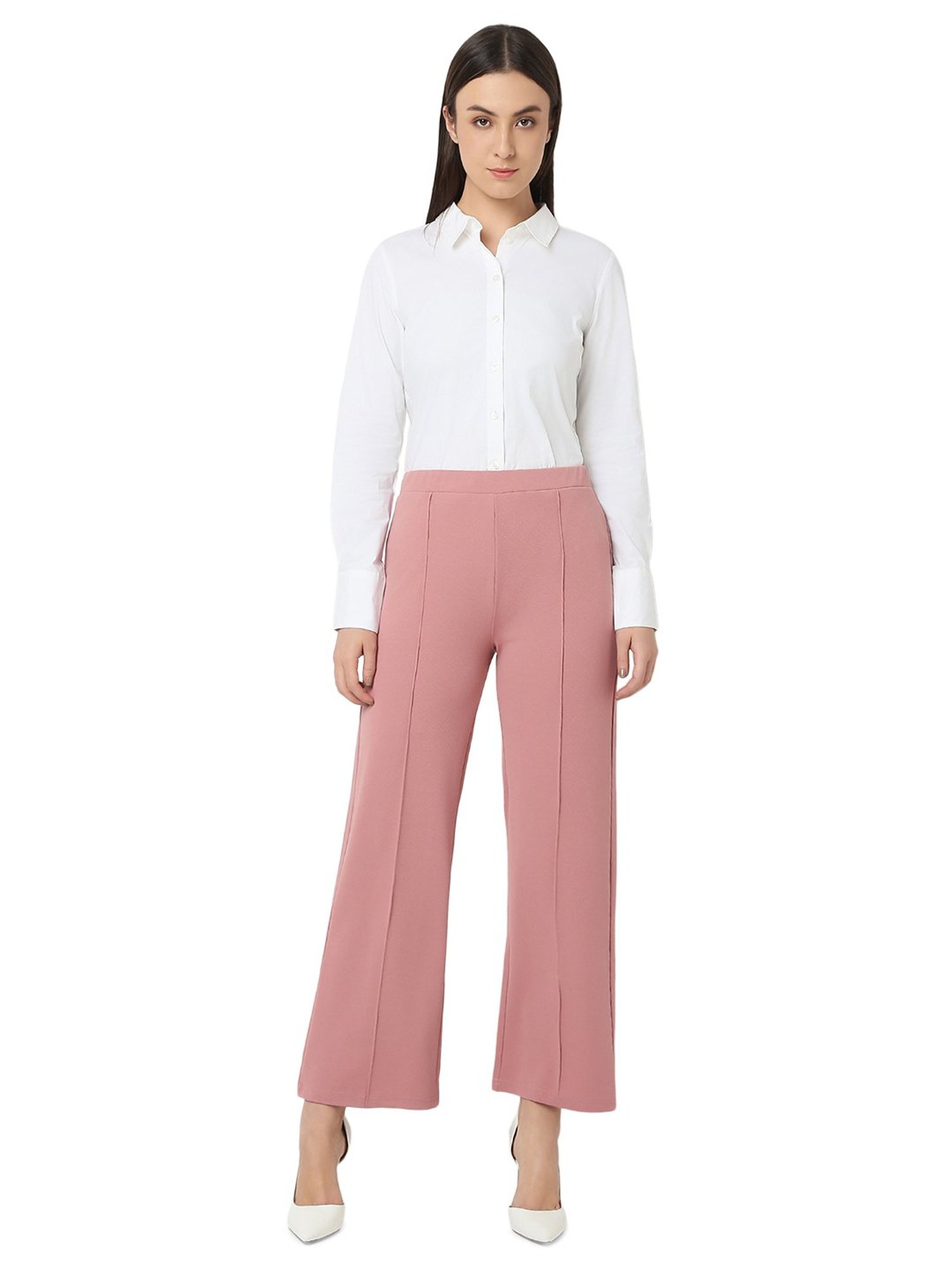 Smarty Pants Rose Gold Trousers