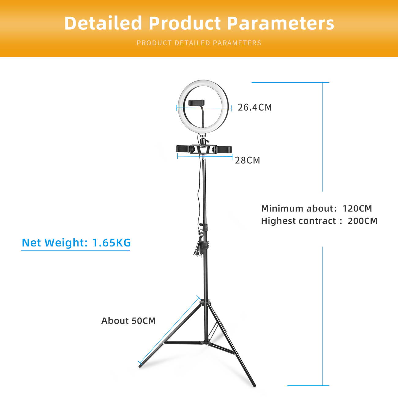 on LED Light camera Lights, Dimmable LED USB Clamp Desk Light for taking photos, video Headboard, , Office, 3 Light Modes 10 Brightness Switchable, Flexible Night Light, video streaming