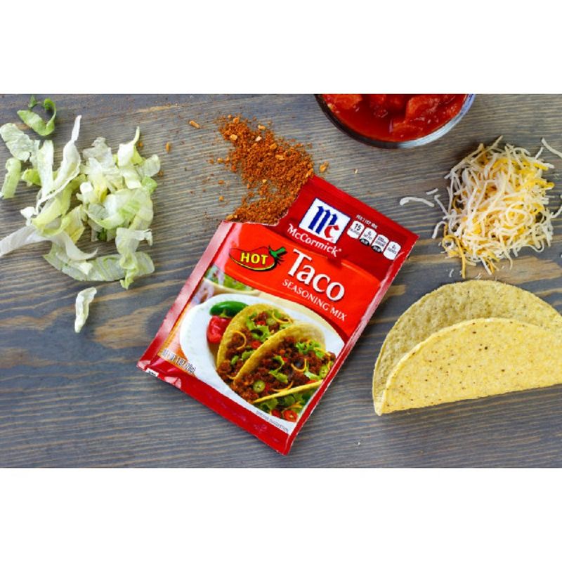 Old El Paso Taco Seasoning Mix Reduced Sodium Value Size - 6.25oz