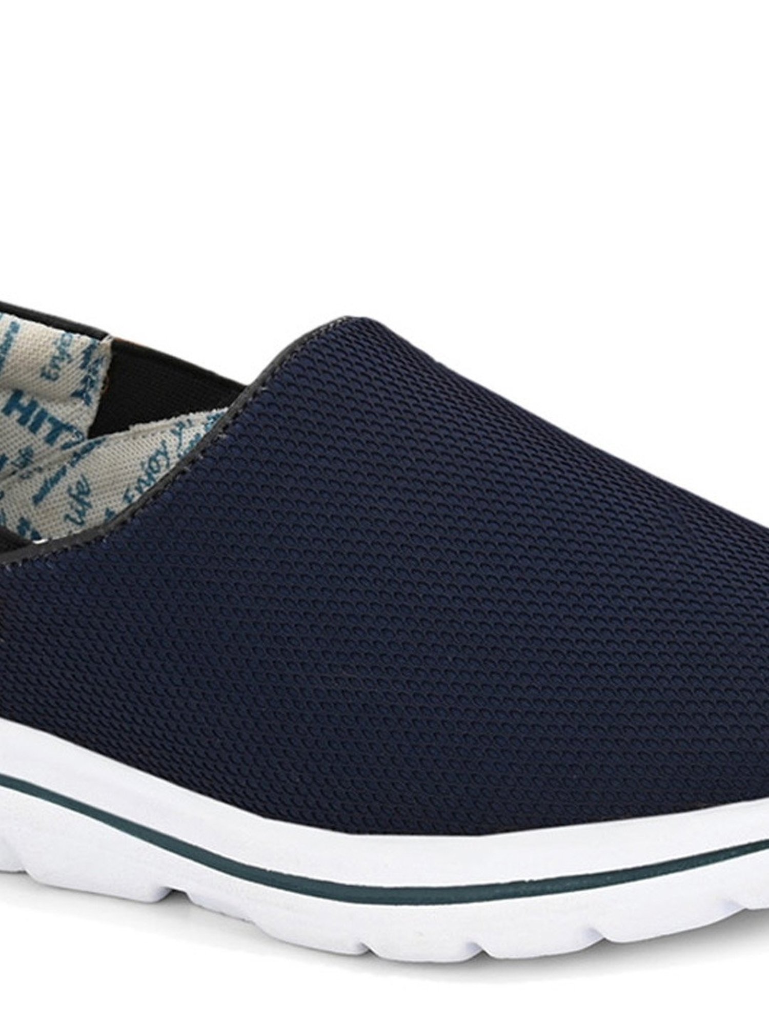 Hitz Men's Blue Casual Loafers