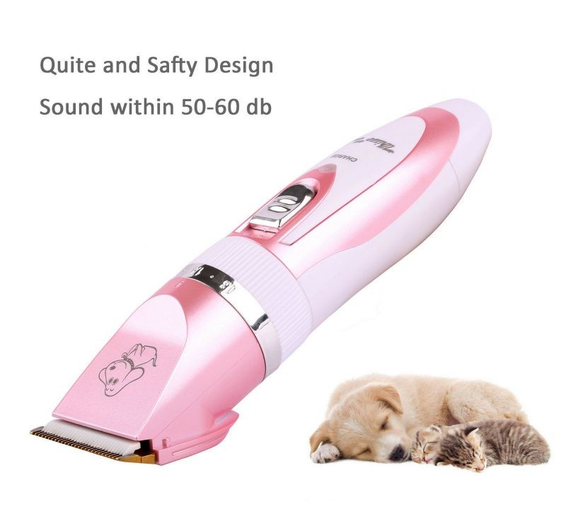Professional Mute Pet Cat Dog Hair Clipper Trimmer Shaver Cordless Rechargeable