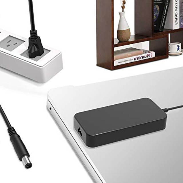 Slim 130W AC Laptop Charger Fit for Dell Inspiron 7559 5577 5576 7567 7566 7557 5160 5488 11 15 Precision 3520 3510 3530 M2800 M6300 XPS (L502X) 17(L702X) LA130PM121 DA130PE1-00 Power Supply Cord