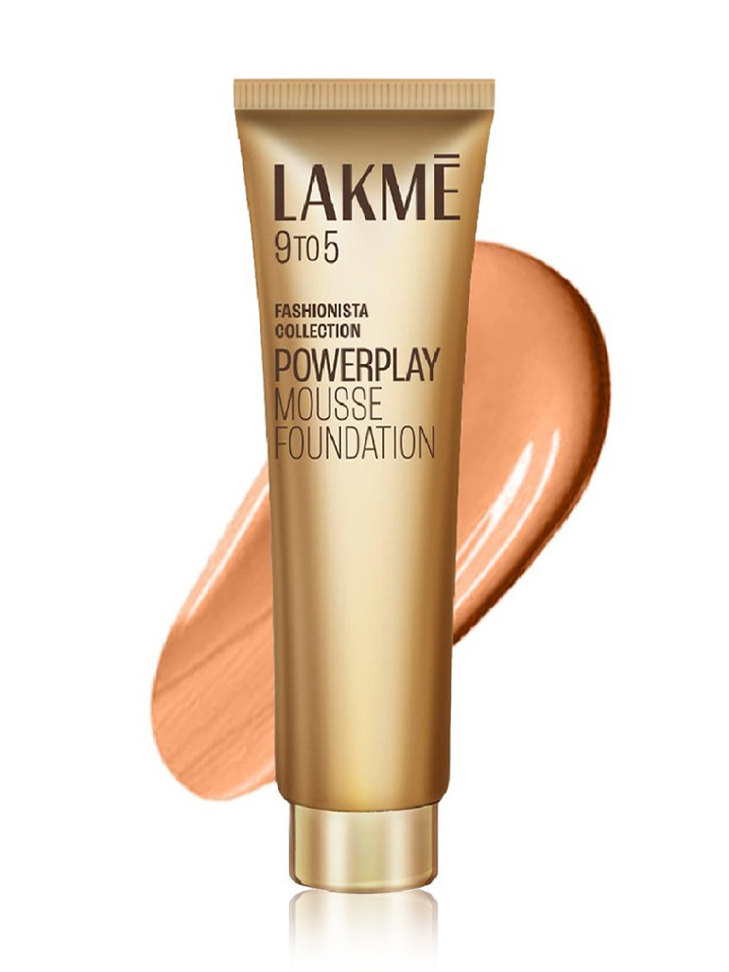 Lakme 9To5 Powerplay Mousse Foundation Rose Ivory - 25 gm