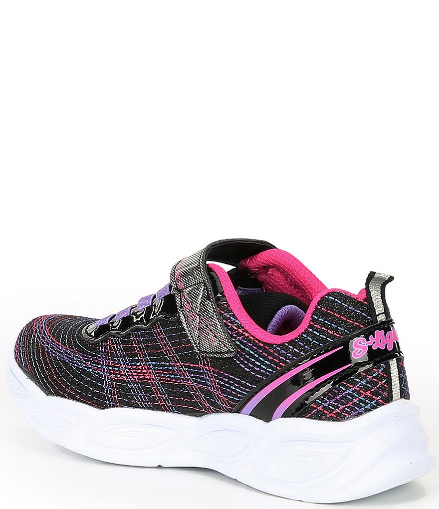 Skechers Girls' Shimmer Beams Sparkle Glow Lighted Sneakers (Youth)