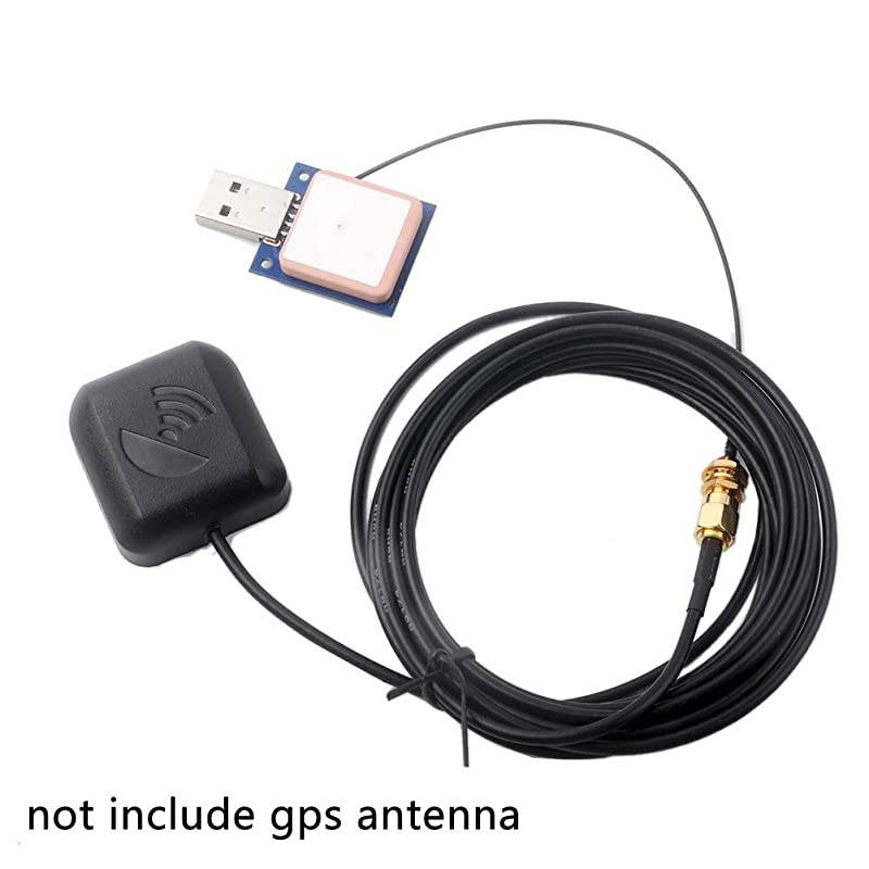 USB GPS Module Antenna Supports GPS+GLONASS Beidou Built-in Flash for Arduino Pixhawk IPEX Compatible, Better Than VK-162