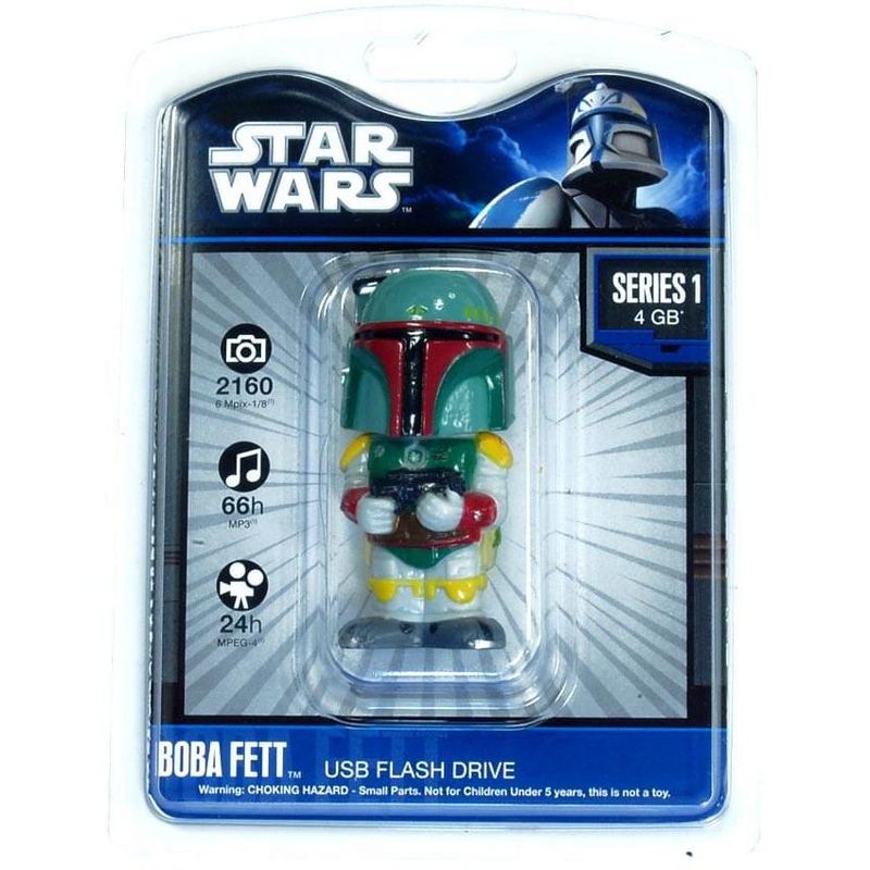 Tyme Machines Star Wars Boba Fett 4GB USB Flash Drive