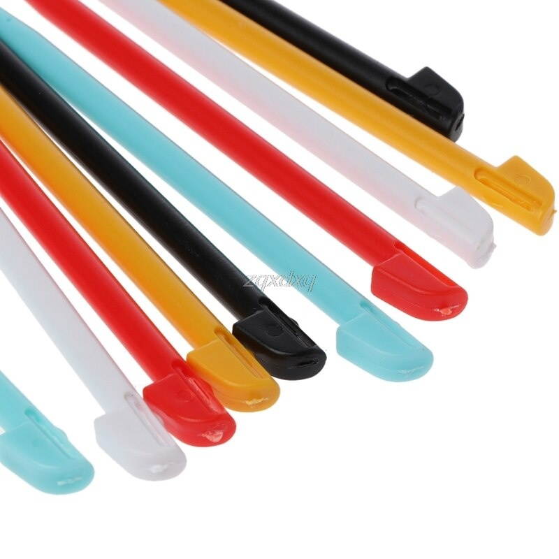 10Pcs Stylish Color Touch Stylus Pen for Nintendo Wii U WIIU GamePad Console Nov01