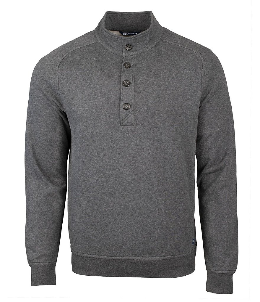 Cutter & Buck Big & Tall Saturday Mock Sweatshirt