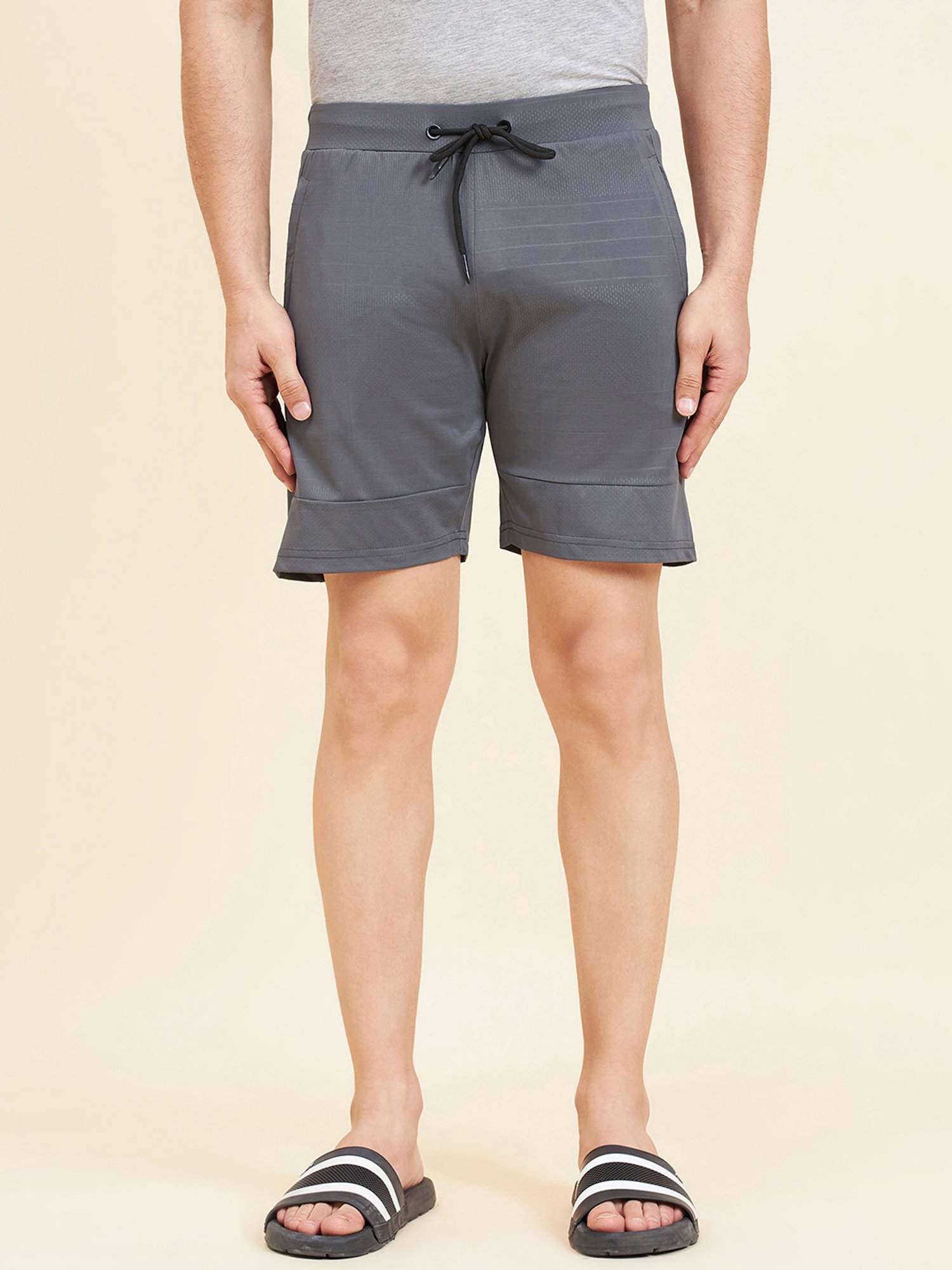 Sweet Dreams Grey Regular Fit Lounge Shorts