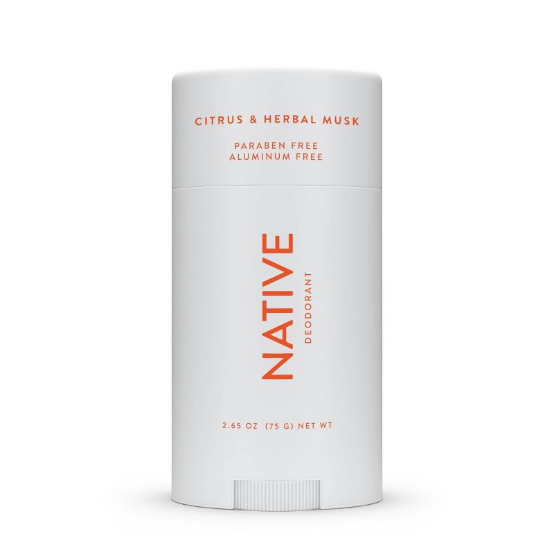 Native Citrus & Herbal Musk Deodorant for Men - 2.65oz