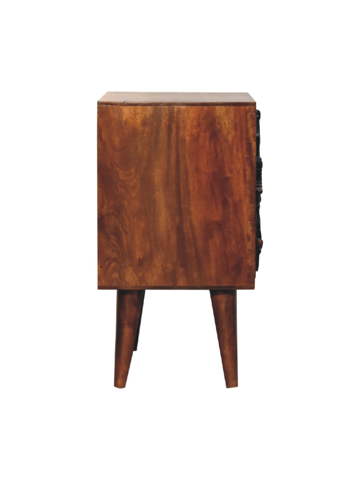 Sleepyhead Ally Teak Brown Sheesham Wood Bedside Table