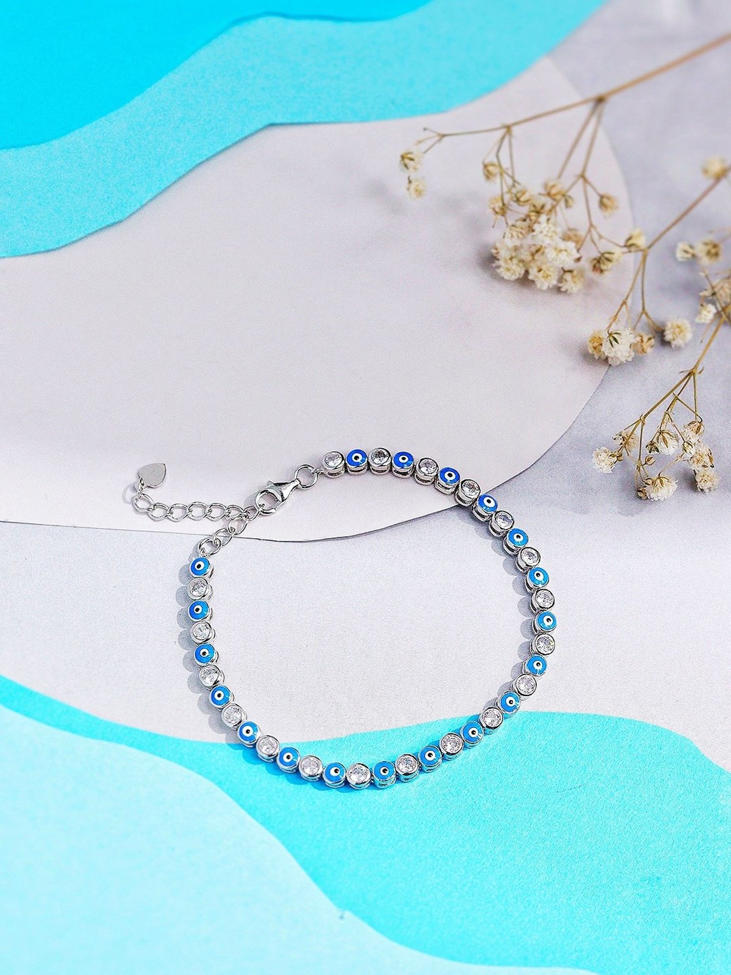 Curio Cottage 925 Silver Enchanted Gaze Bracelet