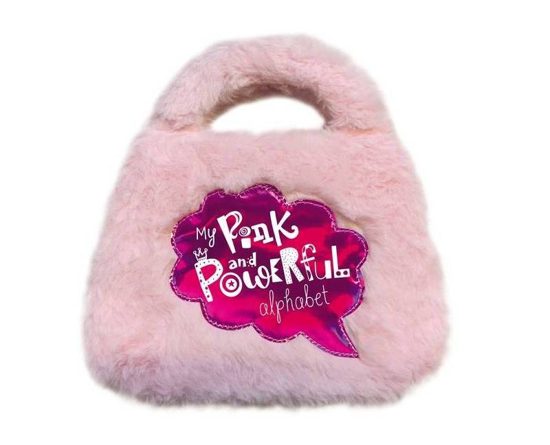 My Pink and Powerful Alphabet - by Lara Ede (Board Book)