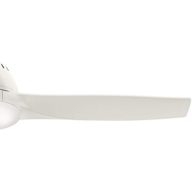 Hunter Fan Company Casablanca Wisp 52-Inch Multiple Speeds Modern Ceiling Fan with LED Lights and 3 Blades, White