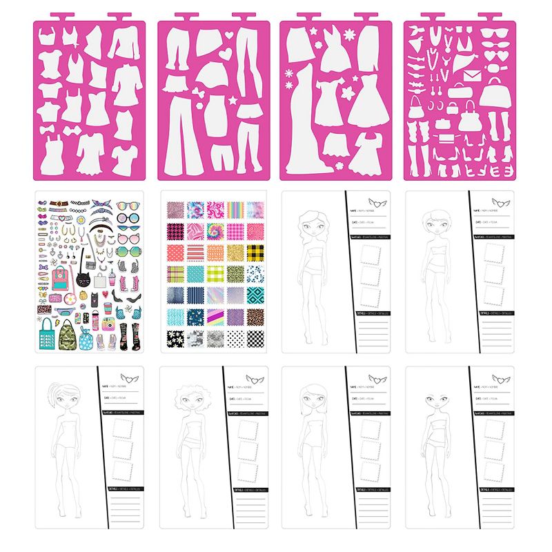 Fashion Angels Fashion Angels Fashion Design Sketch Portfolio & Carry Keeper
