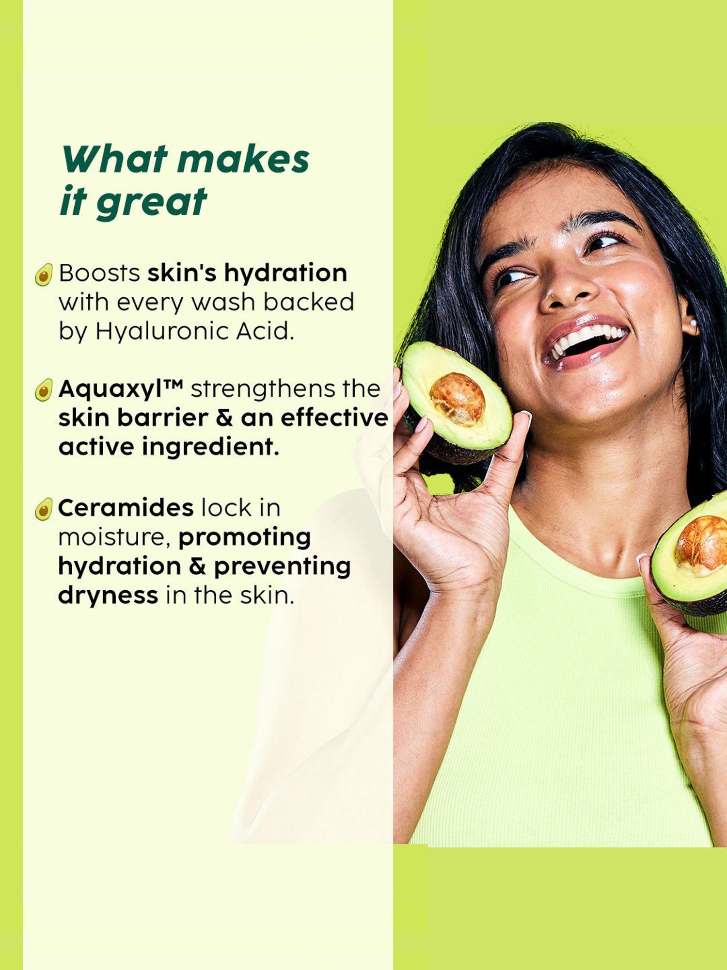 PLIX THE PLANT FIX Avocado Ceramide Moisture Rush Juicy Cleanser - 100 ml