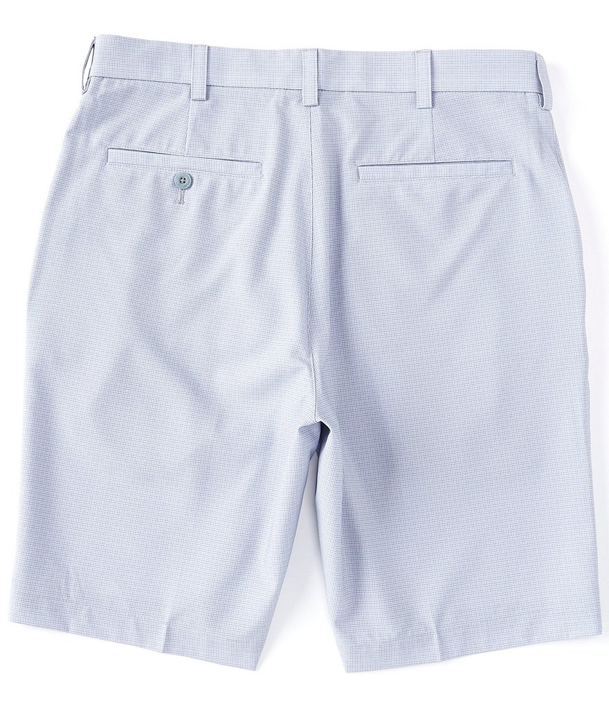 Caribbean Big and Tall 9#double; and 11#double; Inseam Knit Jacquard Shorts