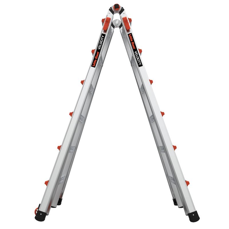 Little Giant Ladder Systems Model 26 300lb ANSI Type IA rated Aluminum Ladder Gray