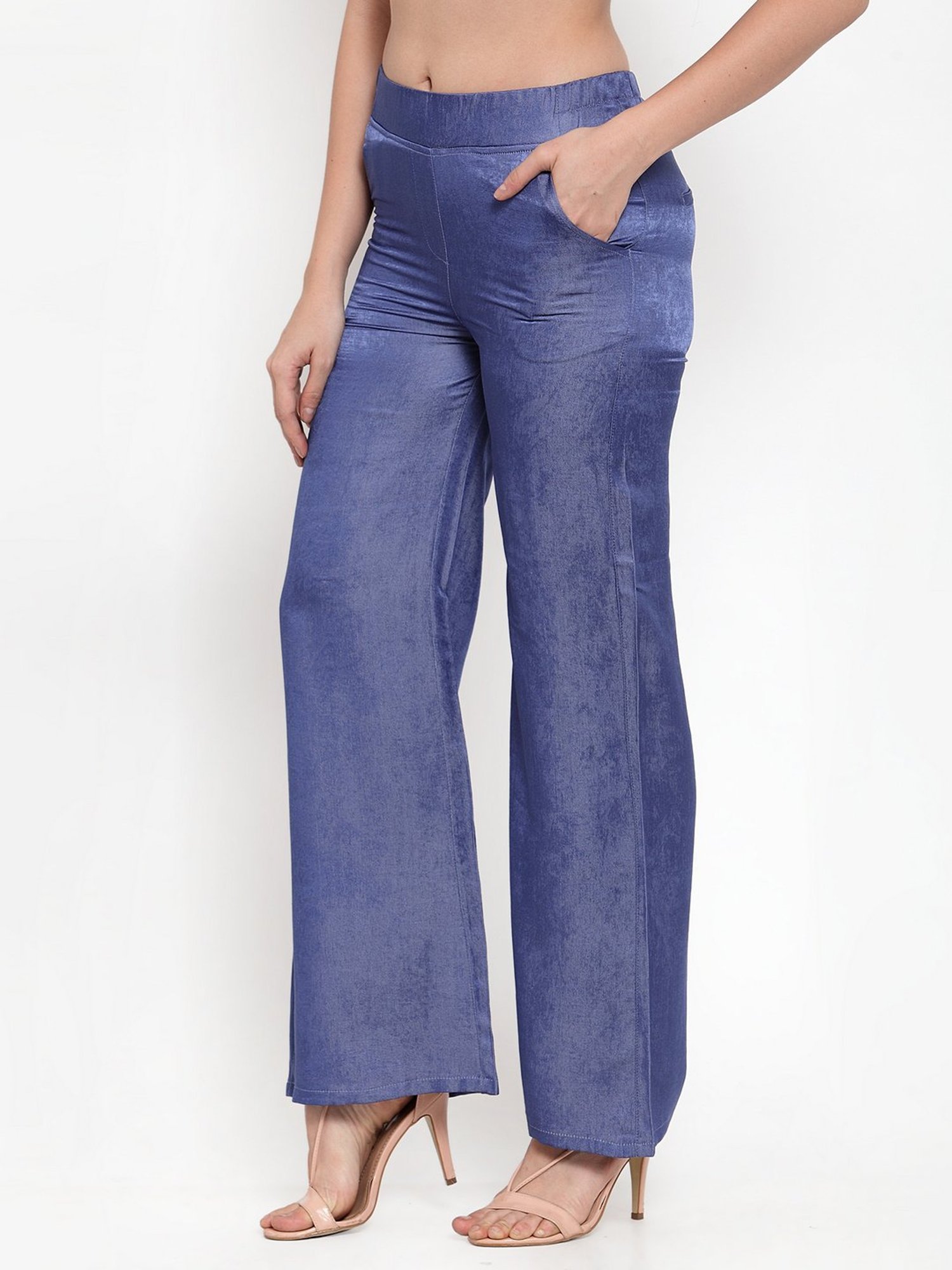 Westwood Blue High Rise Trousers