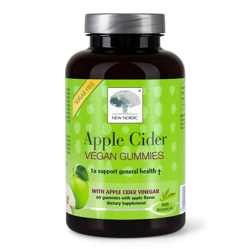New Nordic Apple Cider Gummies - 60ct