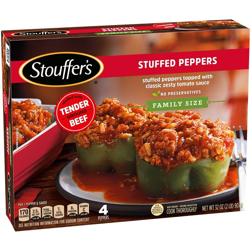 Stouffer's Family Size Stuffed Frozen Peppers - 32oz