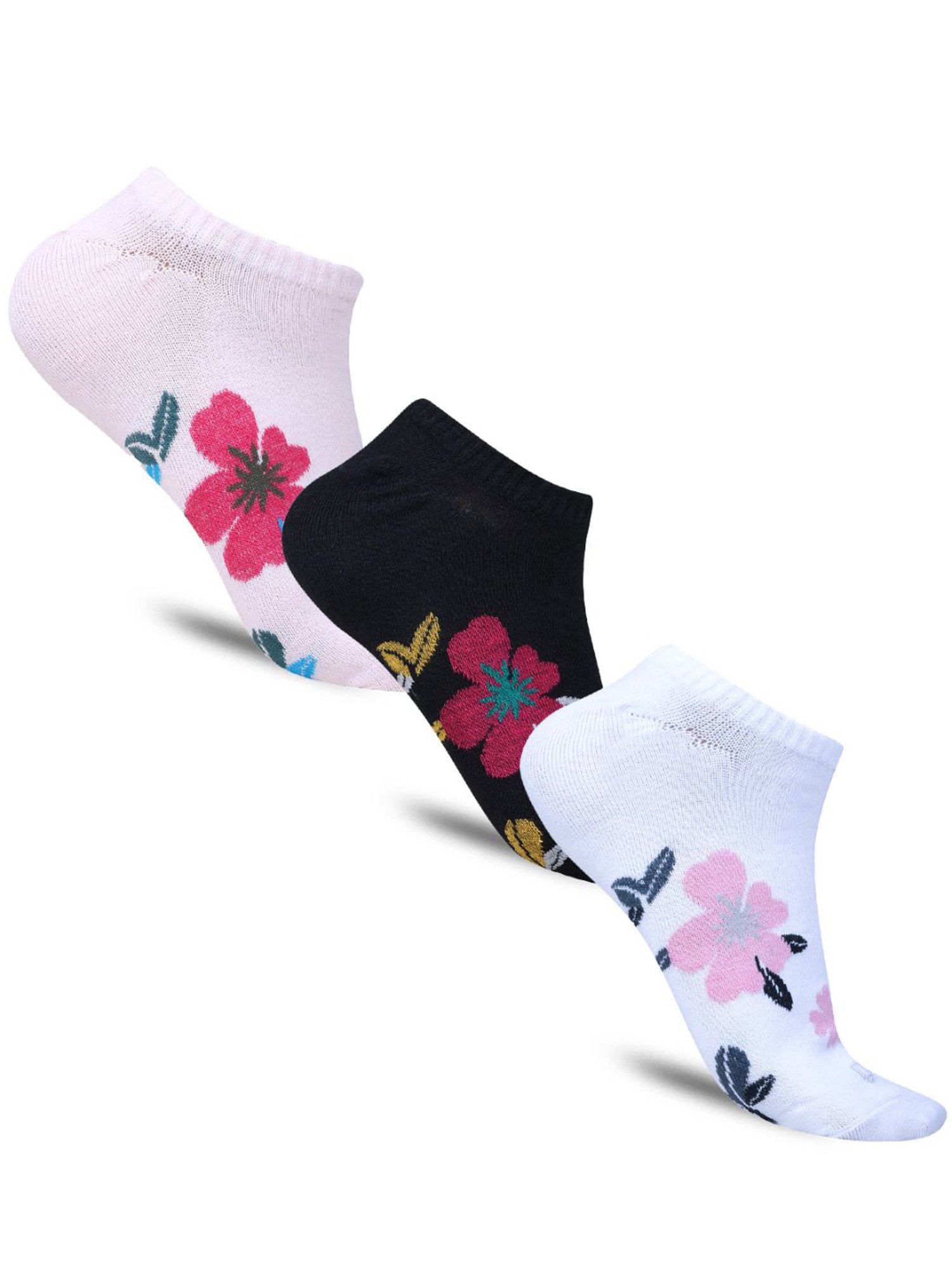 Dollar Socks For Women's Casual Low Ankle In (Pack of 3)