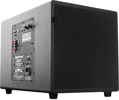Earthquake Sound Supernova MKIV-12 Powered Subwoofer with SLAPS Technology, Black Ash