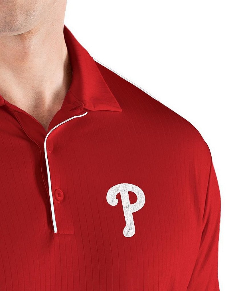 Antigua MLB National League Salute Short-Sleeve Polo Shirt