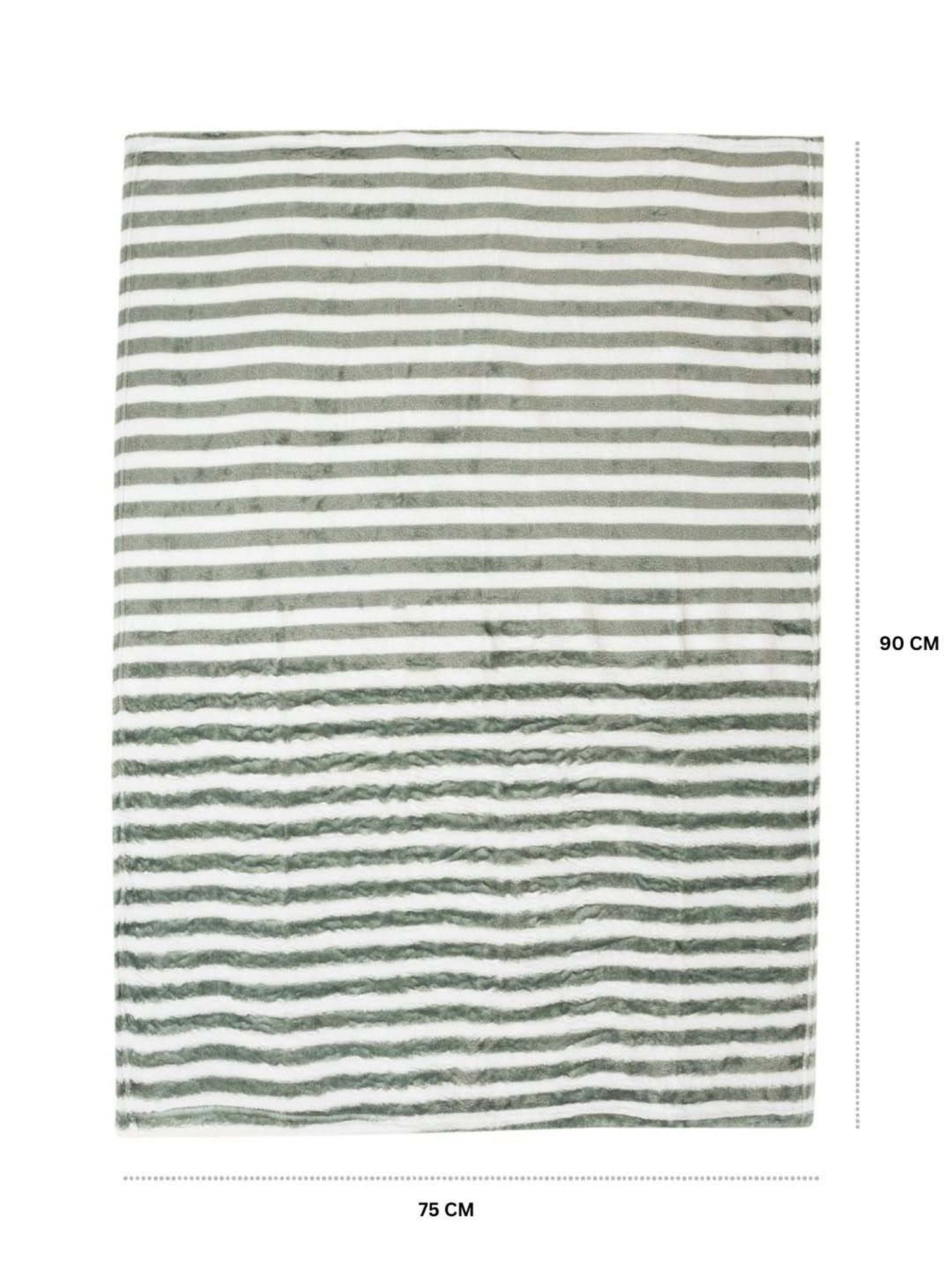 Baby Moo Kids Brown & White Printed Blanket Set