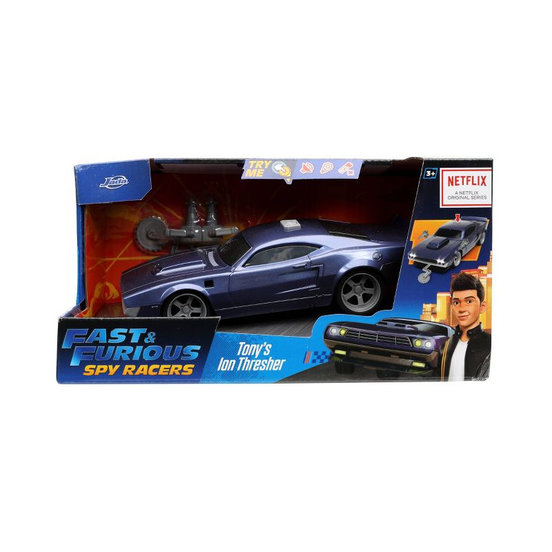 Jada Toys Fast & Furious Spy Racers  - Tony's Ion Thresher - 1:24 Scale - Spy Tech Vehicle with Accessories