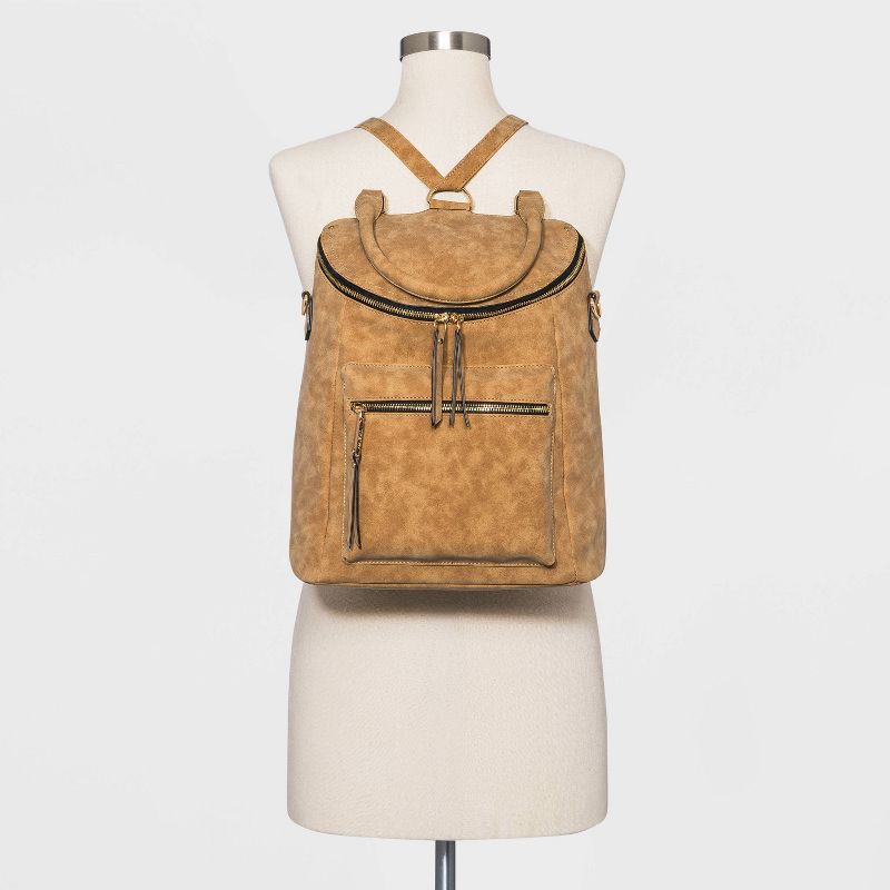 VR NYC Convertible Shoulder Handbag - Natural