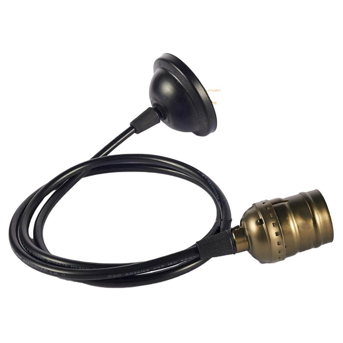 Hot! Lamp Base E27 Vintage Retro Lamp Base Holder Pendant Bulb Light Screw Socket 4 Colors With Switch/No Switch 110V/220V