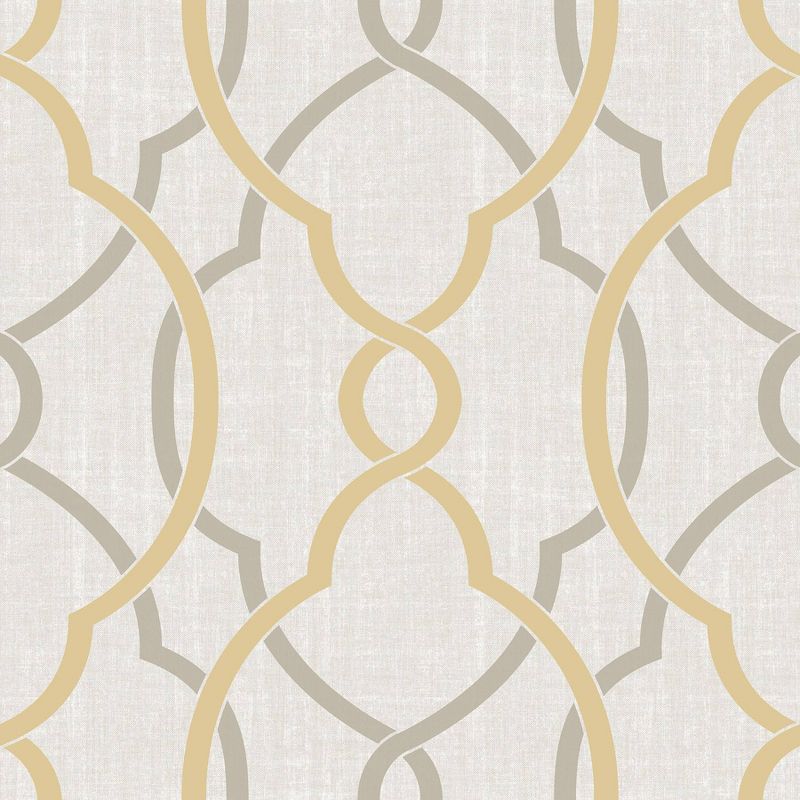 NuWallpaper Sausalito Peel & Stick Wallpaper Taupe