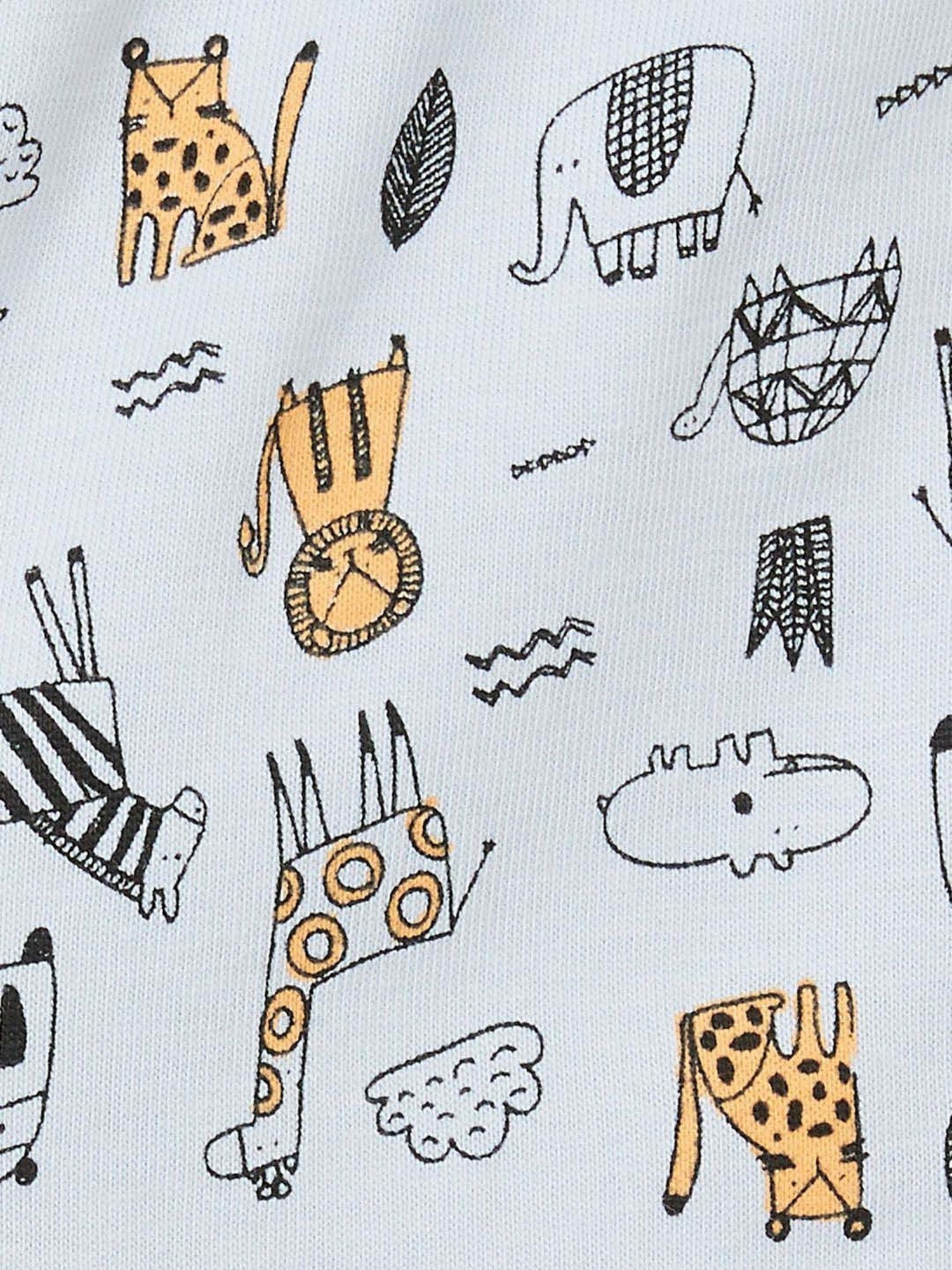 Juniors by Lifestyle Kids Light Blue Cotton Cotton Short