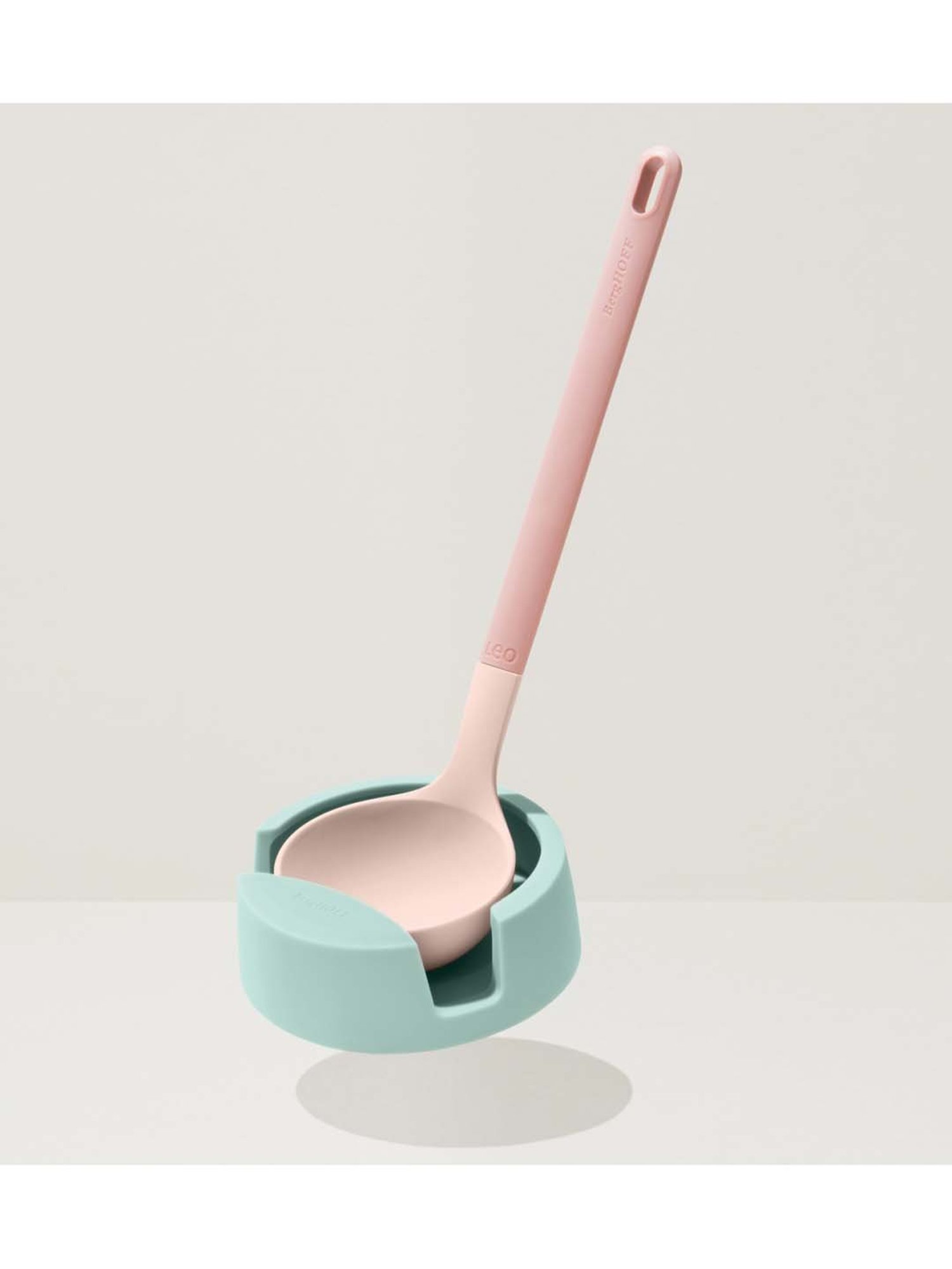 BERGHOFF Leo Pink Silicone Spoon Rest - Set of 1