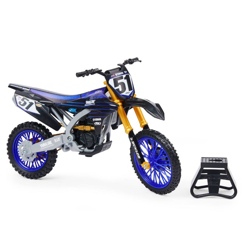 Supercross - 1:10 Scale Die Cast Collector Motorcycle - Justin Barcia