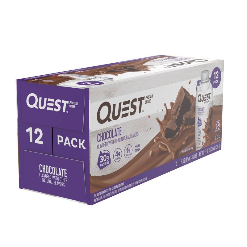 Quest RTD Chocolate - 12pk/10.98 fl oz