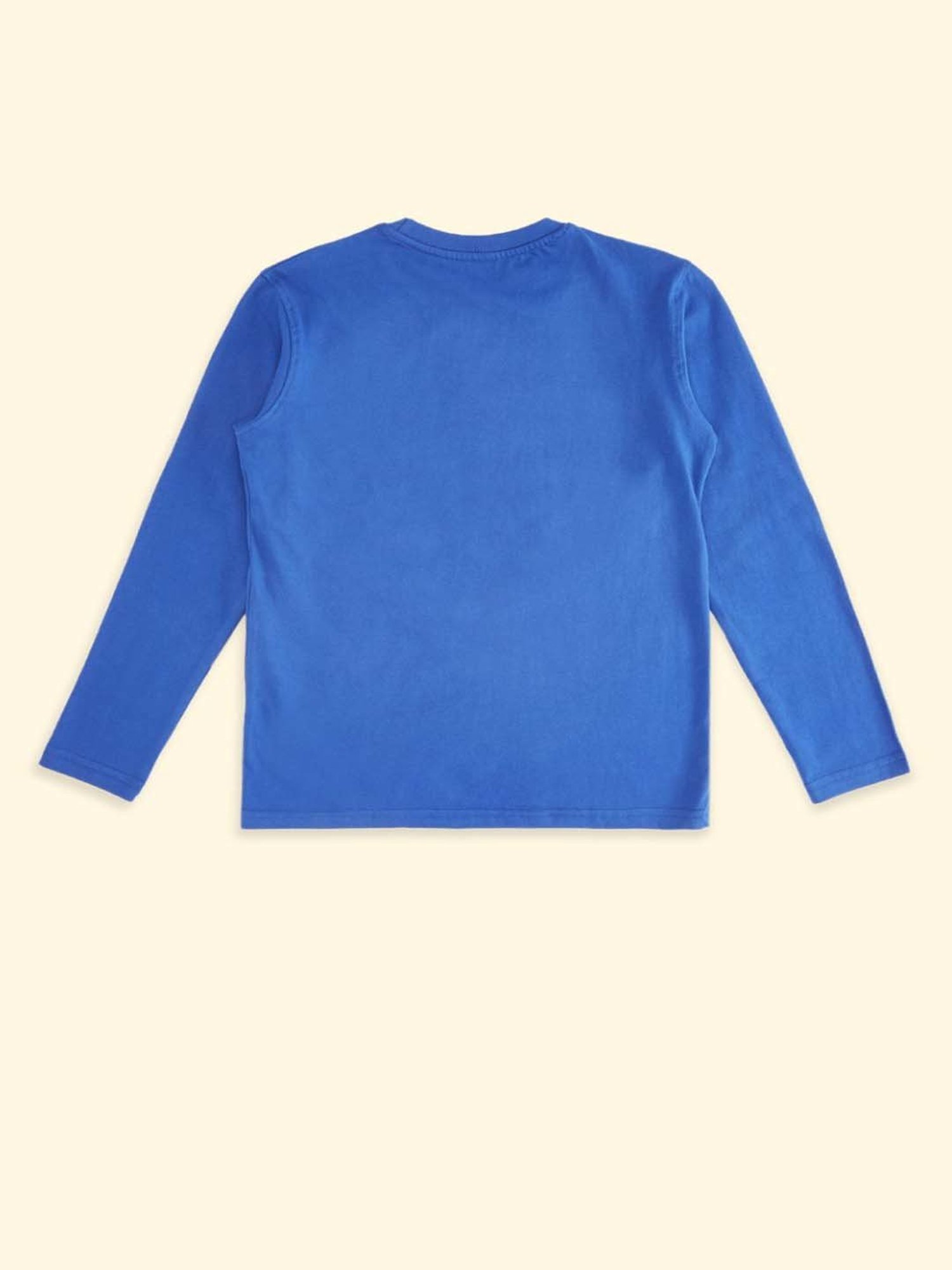 Pantaloons Baby Kids Multicolor Cotton Printed Full Sleeves T-Shirt