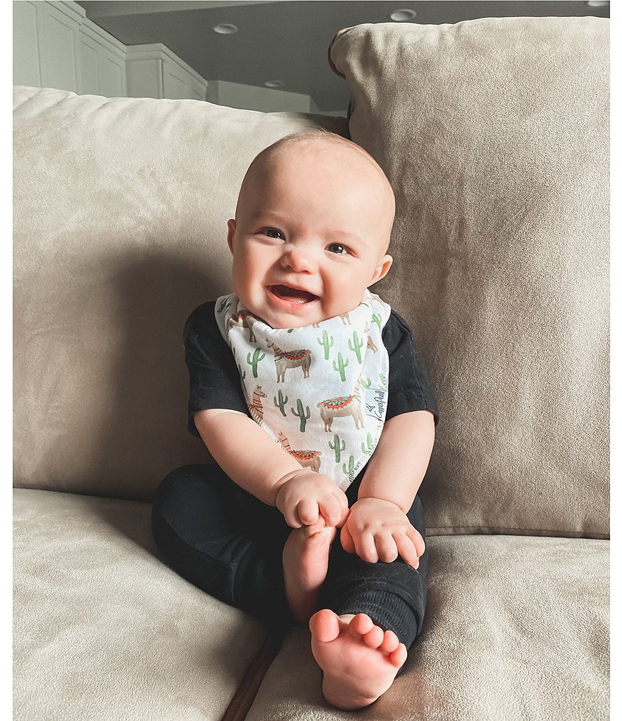 Copper Pearl Baby Cusco Bandana Bibs 4-Pack