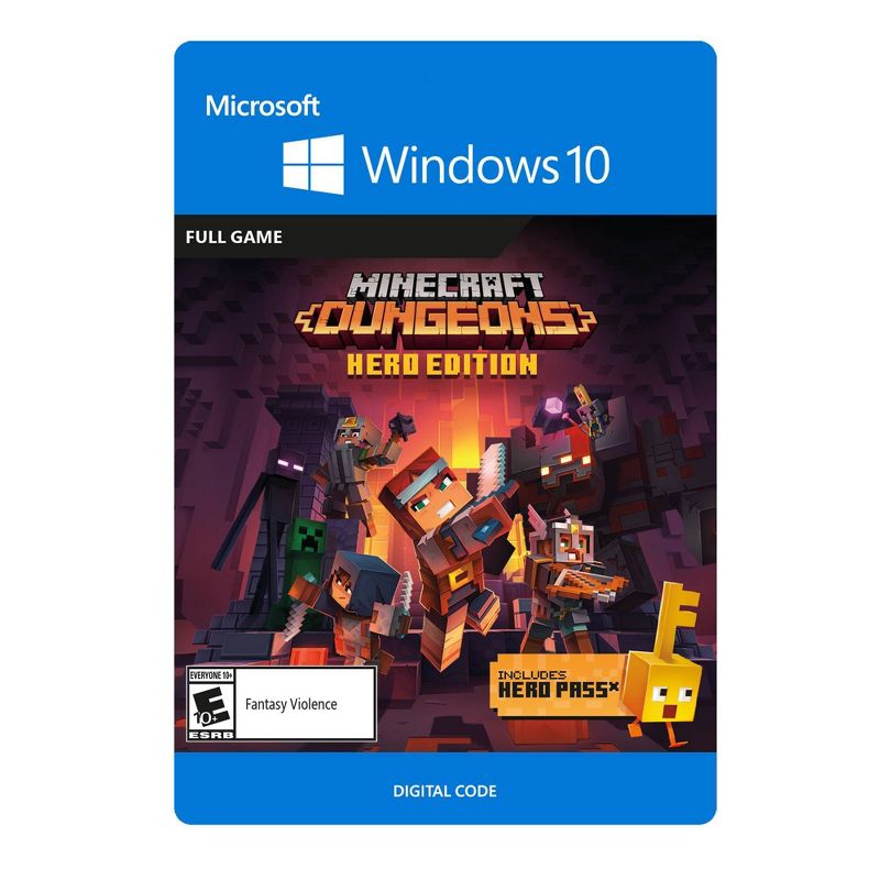 Minecraft Dungeons: Hero Edition - Windows 10 (Digital)