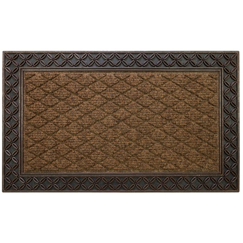 Mohawk Chain-Link Doormat - Brown (1'6"x2'6")
