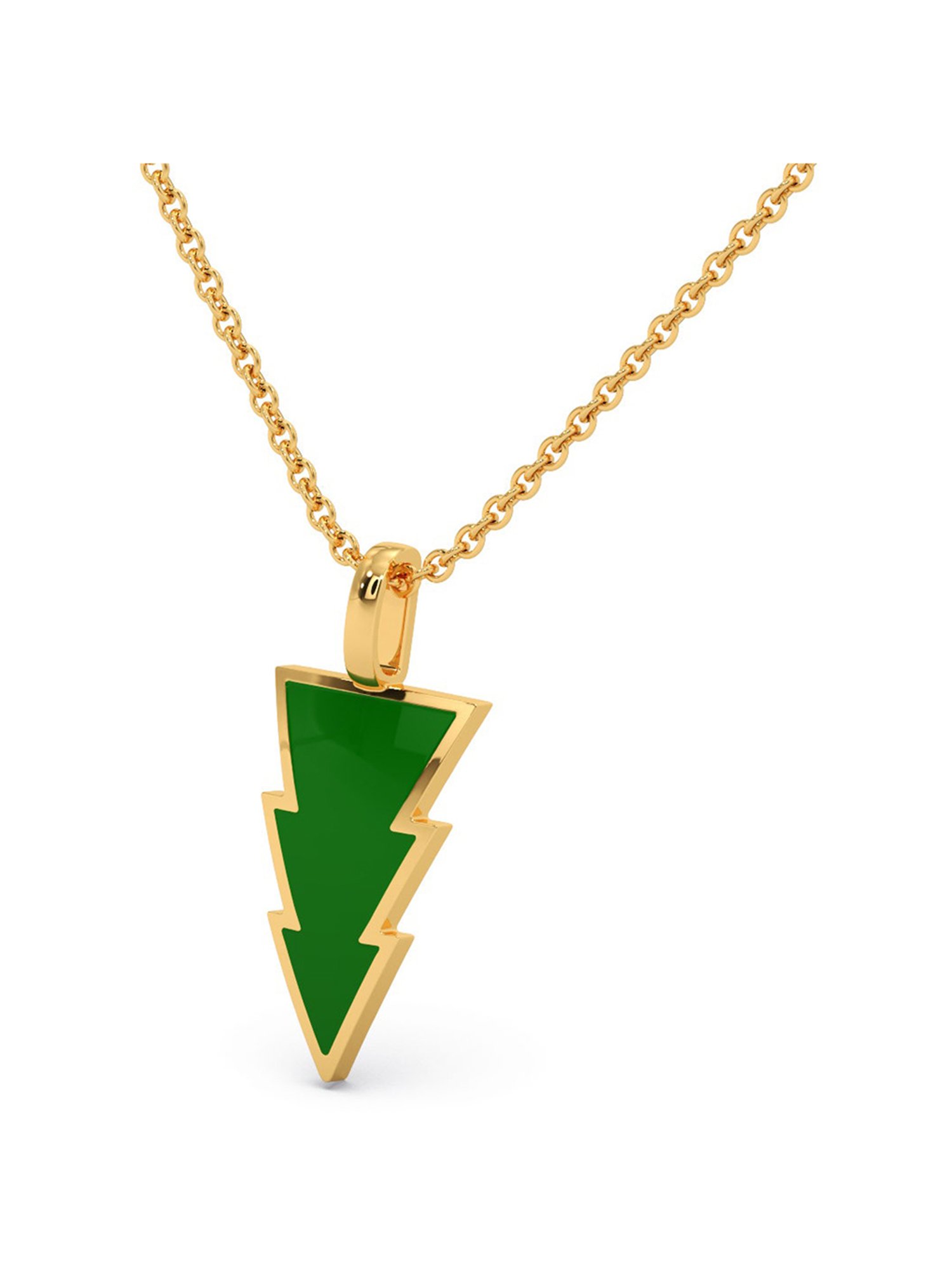 Candere by Kalyan Jewellers BIS Hallmark 18k Yellow Gold Pendant
