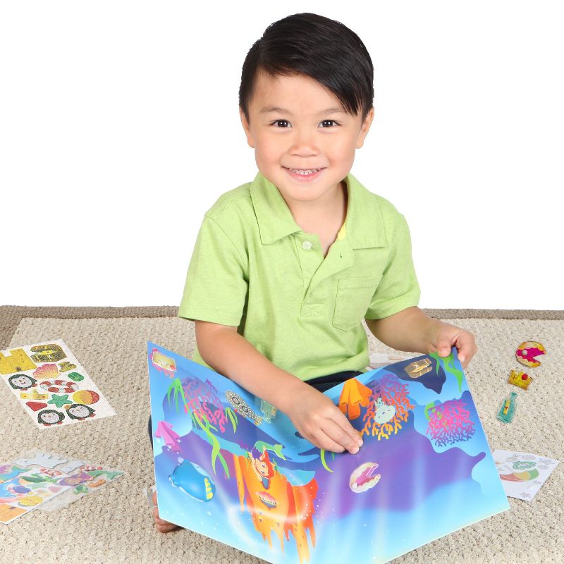 Creativity for Kids Sensory Sticker Playset - Magical Undersea