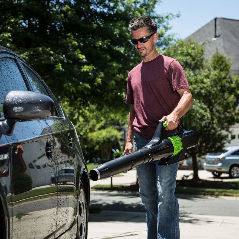 Greenworks 2402302-RC Pro 60V Max Lithium Ion 540-CFM 140-MPH Heavy-Duty Brushless Cordless Electric Leaf Blower (Tool Only)