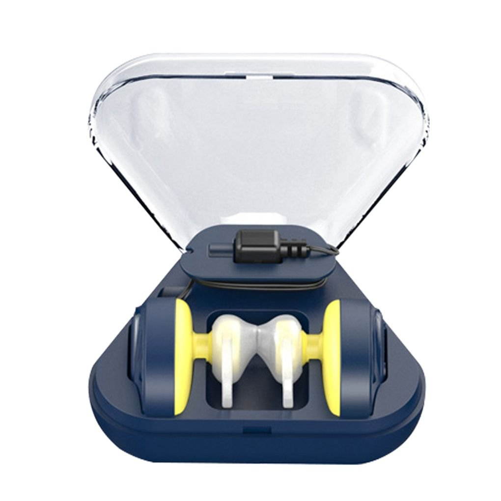 Zgeer Mini Wireless Bluetooth 4.2  Headset Dual Ear Stereo HiFi Earphone Earbuds with Charging Box