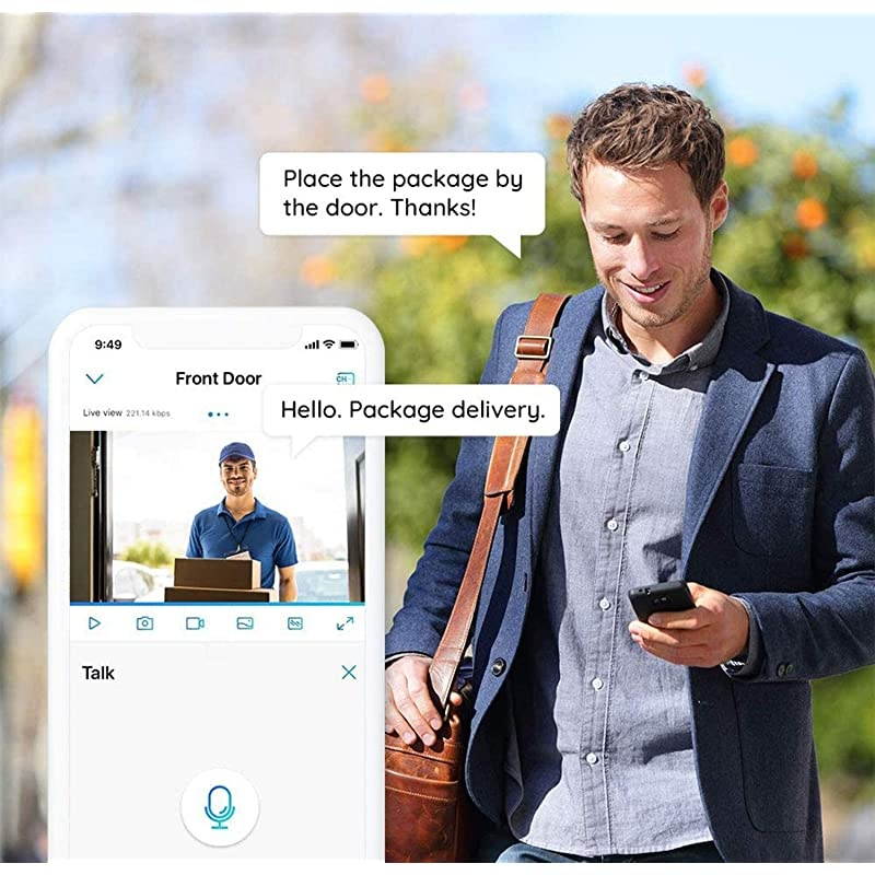 Battery Powered Security Camera System Wireless Solar Rechargeable 1080p HD WiFi Home Surveillance Outdoor 2-Way Talk, Color Night Vision, Motion Alerts | Argus 2 (Pack of 2)