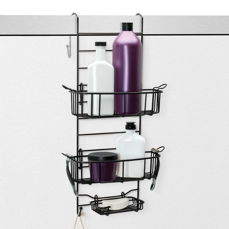 Shower Door Caddy Bronze - Zenna Home