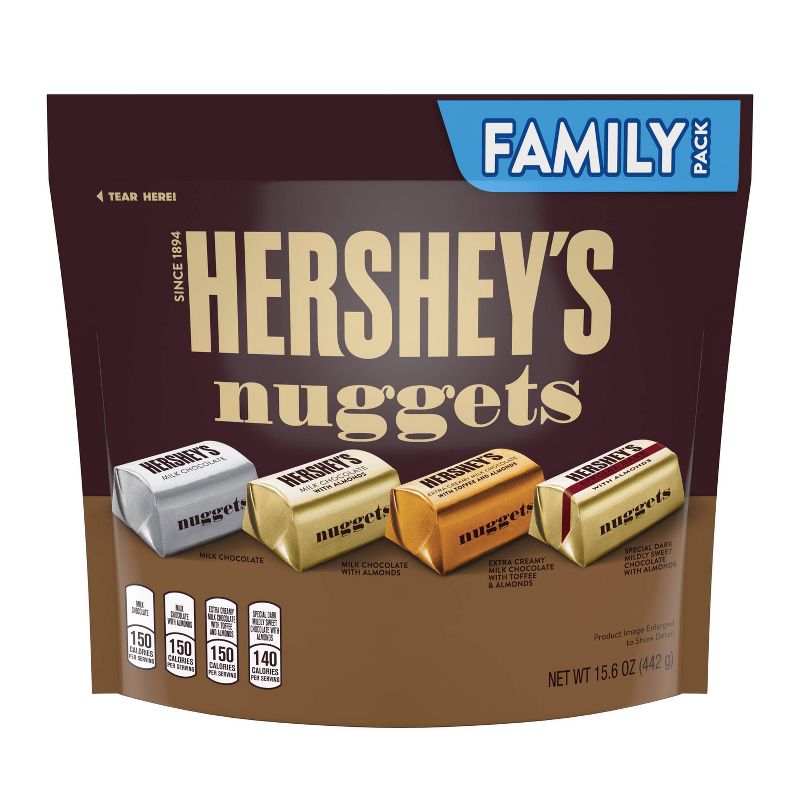 Hershey's Nuggets Family Size Assorted Chocolates - 15.6oz