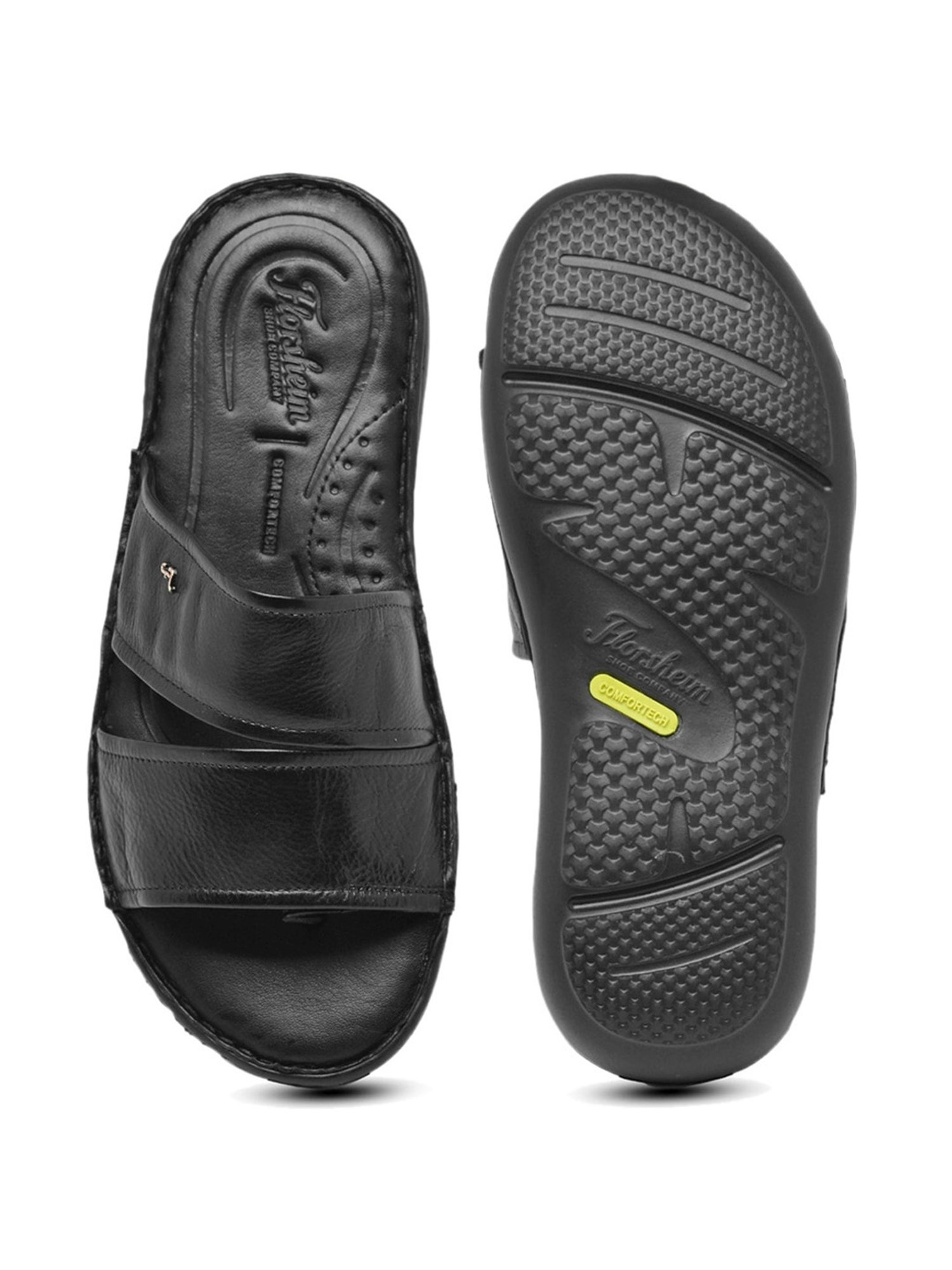 Florsheim Men's Black Casual Sandals